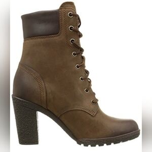 Timberland Glancy Brown Leather Ankle Boot Size 10 M